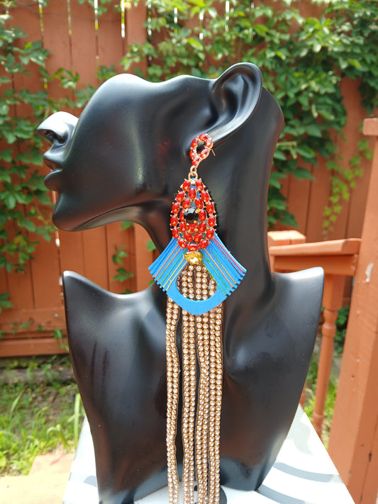 Fame Chandelier Bling Earrings